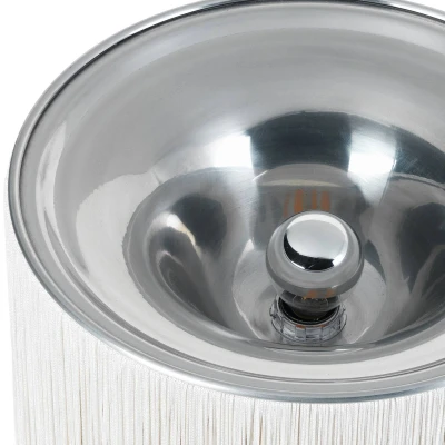 Afbeelding van Gubi tafellamp model 597, aluminium, crème, hoogte 29 cm