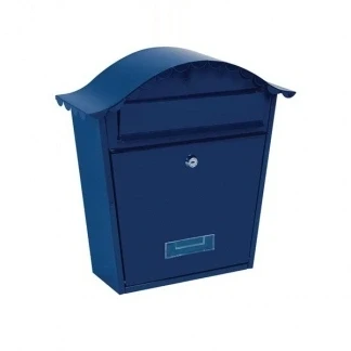 Afbeelding van Brievenbus GardaLux (Gegalvaniseerd staal, Blauw)