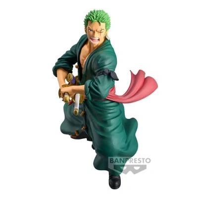 Afbeelding van Banpresto BP89379P actiefiguur Roronoa Zoro One Piece Grandista, 22 cm, meerkleurig