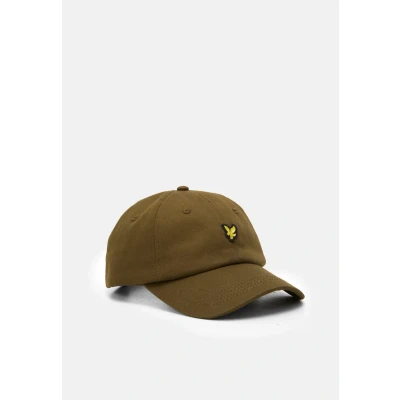Afbeelding van Lyle &amp; Scott Pet Donkergroen Heren Petten Katoen Suitable Herenkleding
