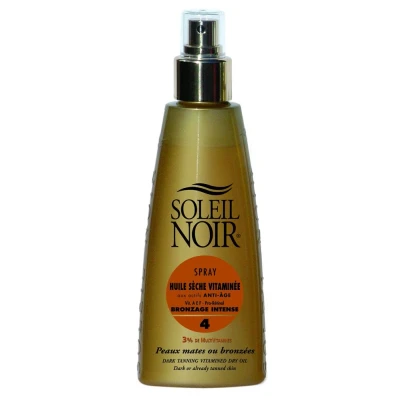 Afbeelding van Soleil Noir Spray Huile Sèche Vitaminée SPF4 150ml