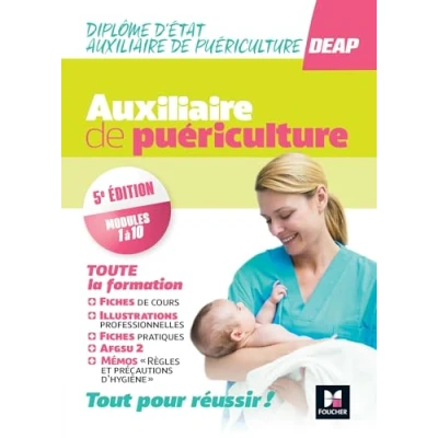 Afbeelding van TOUT EN UN DEAP IFAP DIPLOME ETAT AUXILIAIRE PUERICULTURE