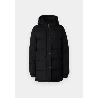 Afbeelding van Only Jas Onlann Premium Puffer Coat Mid long 15308172 Black Dames Maat XL