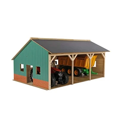 Image de Kids Globe Grange à tracteur 1:16