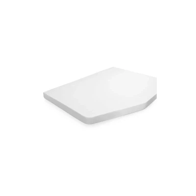 Afbeelding van Walra Travel Molton Cotton Cover Frans bed rechts 130/160x180/210 Wit