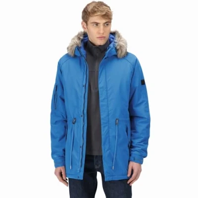 Afbeelding van De Regatta Salinger Iii Parka Wandeljas Heren Waterdicht Ademend Donker Blauw