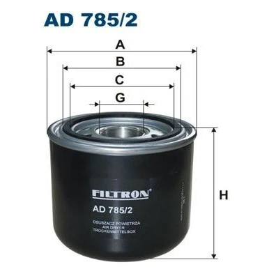 Afbeelding van FILTRON AD 785/2 Luchtdroger, pneumatisch systeem