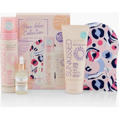 Afbeelding van Sunkissed Pure Glow Collection Gift Set Medium Haibu by Kapperskorting.com