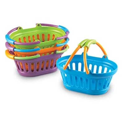 Afbeelding van Learning Resources New Sprouts boodschappenmandjes (set van 4)