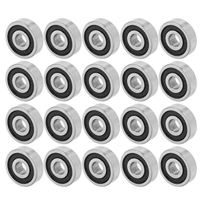Afbeelding van 625rs 20 stuks kogellagers met rubberen coating 16 mm x 5 voor vrijetijdsprojecten as / stang, kogellager