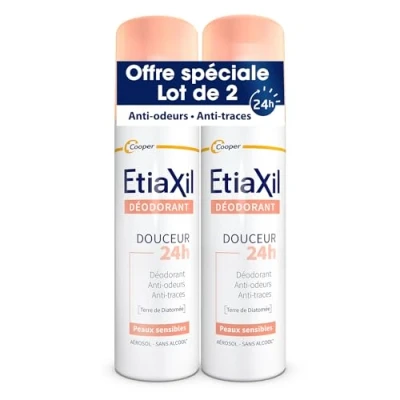 Afbeelding van Etiaxil 48H Gentle Deodorant Set van 2 x 150 ml