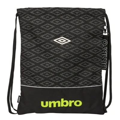 Afbeelding van Rugtas met Koordjes Umbro Lima Zwart 35 x 40 1 cm