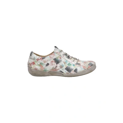 Afbeelding van Josef Seibel Fergey Sportieve veterschoenen, Dames, Maat: 45, Multicolor Leer