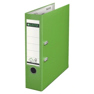 Image de Leitz 10105150 classeur à levier en carton format a4 600 feuilles etiquette 80 mm vert clair