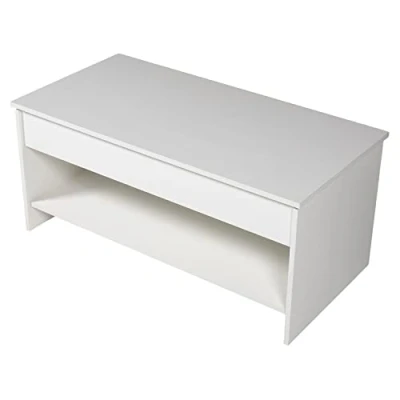 Afbeelding van Salontafel met hefblad wit HEDDA