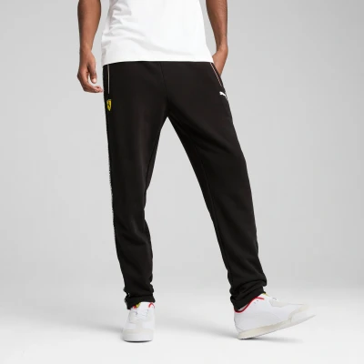 Afbeelding van Scuderia Ferrari HP Race Slimfit broek voor Heren, Zwart, Maat XL PUMA