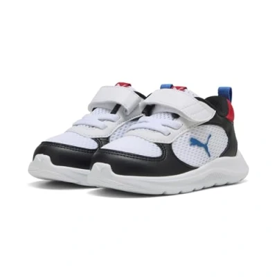 Afbeelding van Puma Fun Racer 2 sneakers, Blauw/Zwart/Wit, Maat 26
