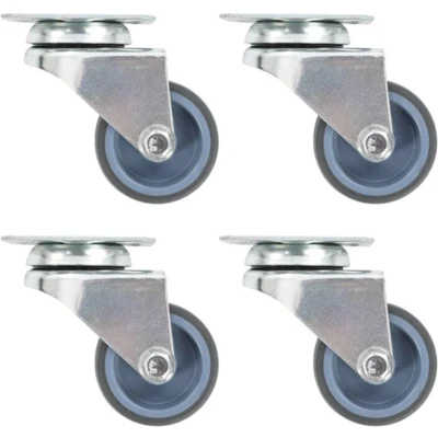 Afbeelding van vidaXL 32 st Zwenkwielen dubbel 50 mm