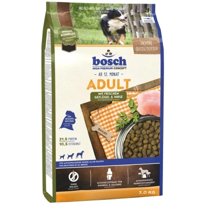 Afbeelding van Bosch Mini Adult Gevogelte &amp; Gierst Hondenvoer Dubbelpak: 2 x 3 kg