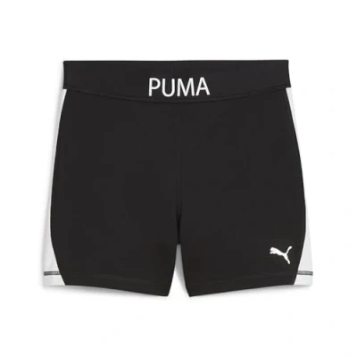 Afbeelding van PUMA STRONG korte legging met hoge taille voor Dames, Zwart, Maat XXS