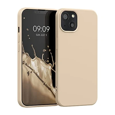 Afbeelding van kwmobile telefoonhoesje geschikt voor Apple iPhone 13 Hoesje smartphone Back cover in parelmoer