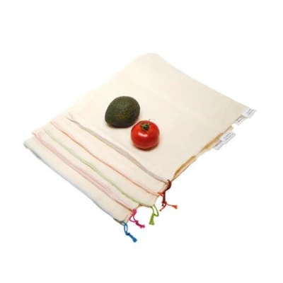 Afbeelding van La droguerie Ecologique BULK 50st Groente en Fruit zak L 30x33cm