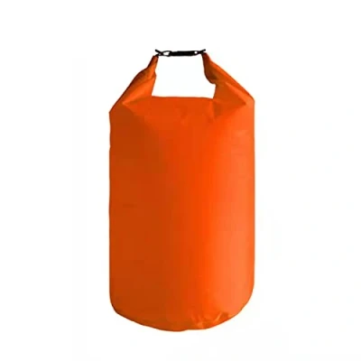 Afbeelding van Lichte waterdichte kanotas, 10 l/20 l/40 l/70 l, voor kajakken, raften, boottochten, wandelen, kamperen, reizen, vissen, zee, zwemmen, boot (10 oranje), Oranje, Compact
