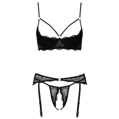 Afbeelding van Cottelli LINGERIE 3 delige plankbeha set 85B/L, 4024144302888