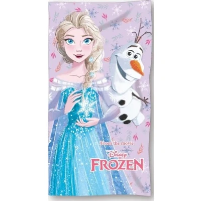 Afbeelding van Disney Frozen Strandlaken KATOEN Elsa en Olaf 70x140 cm