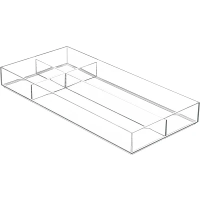 Afbeelding van iDesign Lade Organizer, Make up 4 Vakken, 20.3 x 40.6 5