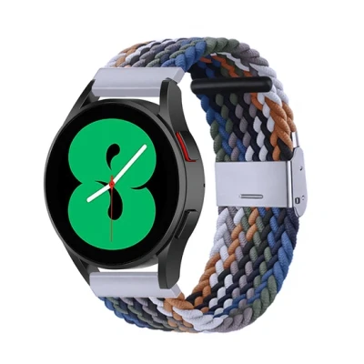 Afbeelding van Garmin Venu / Sq Sq2 2 plus Braided nylon bandje Multicolor Dark