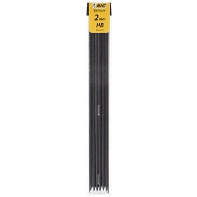 Afbeelding van Potloodstift Bic Criterium HB 2mm koker à 6 stuks
