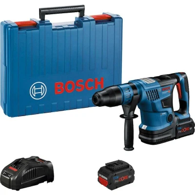 Image de BOSCH GBH 18V 36 C marteau combiné sans fil BITURBO SDS Max en mallette (2x 8.0Ah batterie + chargeur) 0611915002