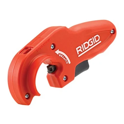 Afbeelding van RIDGID 40868 pijpsnijder voor buizen, kunststof, model PTEC 5000, buissnijder, 50 mm, rood