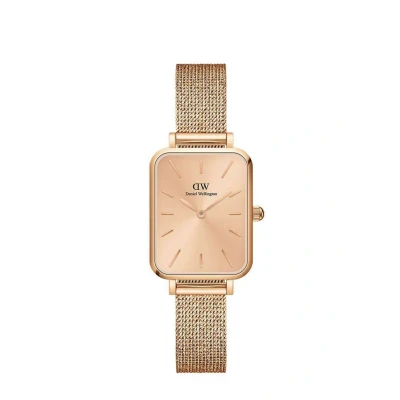 Afbeelding van Daniel Wellington dames Quadro Unitone horloge DW00100484 in de kleur Roségoud