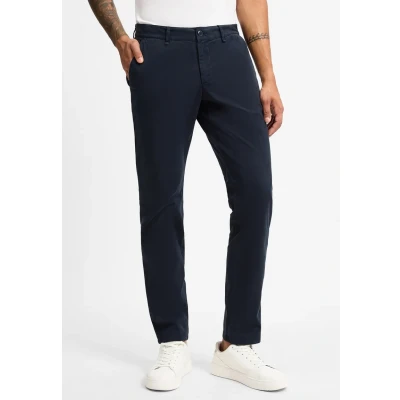 Afbeelding van Alberto Pants Chino, Heren, Maat: 33x30, Marine
