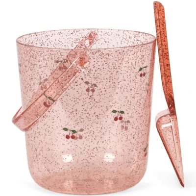 Afbeelding van Konges Slojd Glitter Emmer En Schop Print Cherry