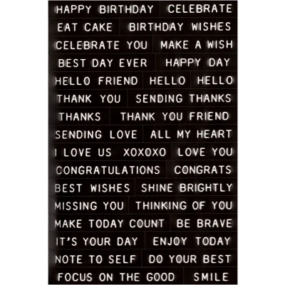 Afbeelding van Idea ology Stickers Label Sentiments