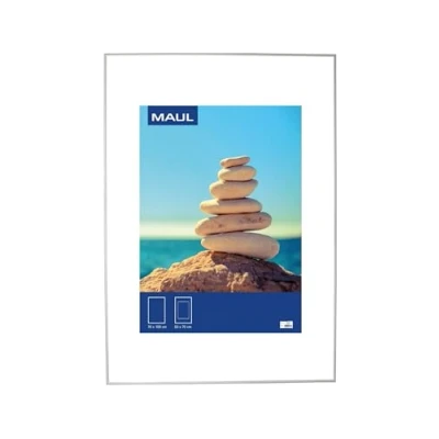 Afbeelding van Fotolijst MAUL design 70x100cm aluminium frame zilver