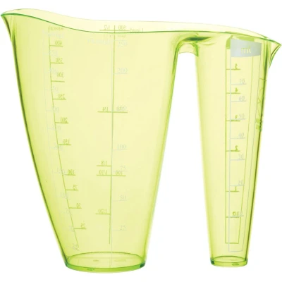 Afbeelding van Colourworks Maatbeker Brights Dubbel 600 Ml Groen