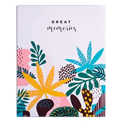 Image de Album Photo Soft 96 Pochettes 13X20Cm Abstract Tropics