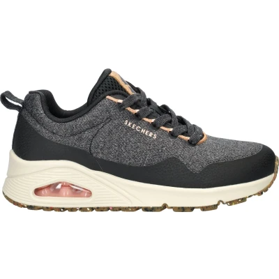 Afbeelding van Skechers UNO Sneakers laag, Dames, Maat: 36, Zwart Textiel