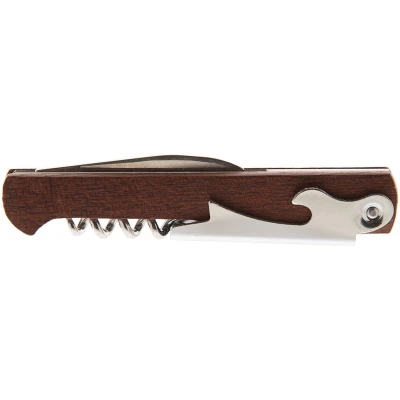 Afbeelding van Kurkentrekker Koala Basic Metaal Acacia 11 x 1,8 1,3 cm