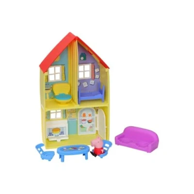 Image de Peppa Pig Peppa’s Adventures Maison de avec figurine et 6 accessoires, jouet préscolaire