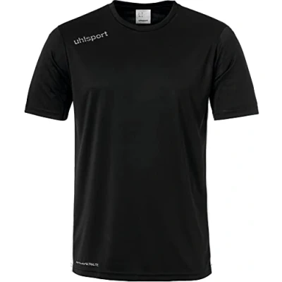 Afbeelding van Uhlsport Essential Shirt Korte Mouw Heren Zwart / Wit Maat: 3XL