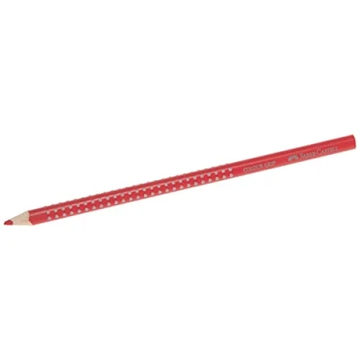 Afbeelding van kleurpotlood Faber Castell Grip 2001 21 geraniumrood