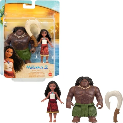 Afbeelding van Disney Vaiana 2 &amp; Maui Ocean Adventures Small Doll Set