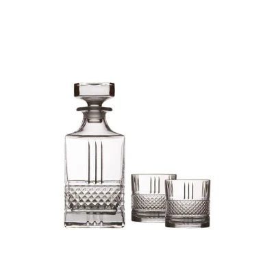 Afbeelding van Maxwell &amp; Williams Verona JQ0007 Whiskycadeauset met kristalglazen en karaf in doos, 3 delig