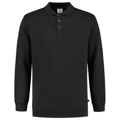 Afbeelding van Tricorp 301016 Polosweater Boord 60C Wasbaar Donkergrijs