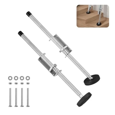 Image de VEVOR Niveleur d&#039;Échelle 595 mm 249,5 kg Outil Nivellement Acier Sol Irrégulier